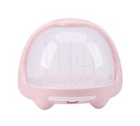 Baoblaze Portabiberon con Coperchio, Portabottiglie Portatile Moderno E Durevole, Contenitore per Posate per Infermieri, per Bottiglie Domestiche, Tazze, rosa