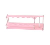 Baoblaze Portacanna da Pesca Piccolo, Multifunzionale, salvaspazio, Porta tè, Penna, Comodo portatubo, Supporto Stabile, portaoggetti, Rosa