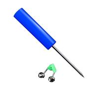 Baoblaze Portacanne da Pesca Supporto da Terra Picchetto Reggicanna Rastrelliera con Punta Conica in Acciaio E Struttura Staccabile Adatto per La Pesca da RIV, Blu