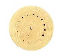 Baoblaze Portatore di orologi per orologi per orologi in legno Non slip leggero Porta di movimento portatile facile da usare per smontaggio e assemblaggio, 76.1 Mm