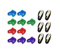 Baoblaze Prese da Arrampicata su Roccia, Rocce da Arrampicata, Allenamento in Palestra, Facile Installazione, per Appassionati, Parete, Giardino, Bambini dai 3