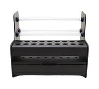Baoblaze Rastrelliera Porta Cacciaviti Organizzatore Multifunzione Supporto per Attrezzi Espositore Da Banco con Cassetto per Minuteria Adatto per G, Grigio