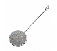 Baoblaze Rete da Pesca Metallico Manico Ergonomico Maglia Acciaio Inox Pratica per Catturare Gamberetti E Pesci Adatto per Uso Fuori Porta, Rete Da Pesca In Acciaio Inossidabile 60CM