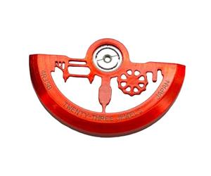 Baoblaze Ricambi e accessori per rotori automatici per orologi in acciaio inossidabile per movimenti, 6R35, 6R36, 7S26, 7S36, Rosso