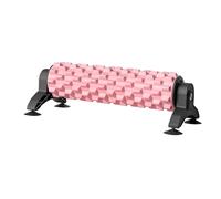 Baoblaze Rullo di Schiuma con 4 Ventose, Colonna Leggera, Rullo per Esercizi in Eva per Palestra Domestica, Ad Alta Densità, per Gambe, Schiena, Pilates, Sport, Rosa