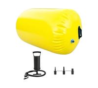 Baoblaze Rullo Gonfiabile per Ginnastica Air Roller, Rullo Gonfiabile per Esercizi di Salto con Le Mani All'Indietro, 1mx0.8m