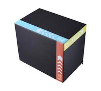 Baoblaze Scatola Pliometrica Box da Salto Pedana Step Cubo per Allenamento per Esercizi con Design Versatile Tre in Adatta per Palestra Domestica E, Style C