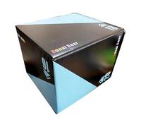 Baoblaze Scatola Pliometrica Box da Salto Pedana Step Cubo per Allenamento per Esercizi con Design Versatile Tre in Adatta per Palestra Domestica E, Style E