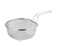 Baoblaze Schiumarola con Cestino a Maglia Fine Resistente Al Schiumarola in Acciaio Inox 304 Multifunzionale Colino a Rete con Manico per Frittura, L