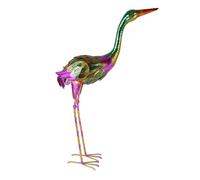 Baoblaze Scultura di Uccello Vintage, Decorazione per Giardino, Cortile, Oggetti fotografici, Pezzo d'Arte, Ornamento di Uccello per Prato, Ingresso, Alza La Testa