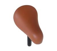 Baoblaze Sella per Bici Senza Pedali per Bambini, Sella per Bicicletta per Bambini, Parte Morbida per Ciclismo, Pelle PU Antiscivolo e Schiuma con reggisella, Tubo Marrone da 25 Mm