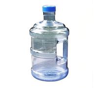 Baoblaze Serbatoio Policarbonato con Tappo Sigillante Resistente Alte Temperature Bottiglione Trasparente con Tappo a Vite Robusto per Campeggio, 5L