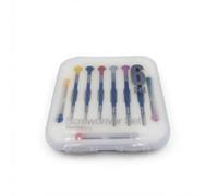 Baoblaze Set Cacciavite Orologi Set Cacciavite Preciso Cacciavite Piatto Kit Riparazione Mini Cacciavite di Precisione con Fusto Solido E Codoli Colorati in