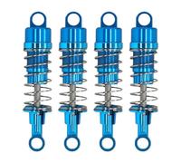 Baoblaze Set di 4 Ammortizzatori in Alluminio per Modellini di Auto Radiocomandate, Accessorio Idraulico Migliorato, Adatto per Il Fai da Te, Il Collezionismo, Blu