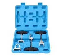 Baoblaze Set di 4 Chiavi per Candele Accensione Impugnatura Antiscivolo in Acciaio 45 Custodia Rigida Officina Manutenzione Auto