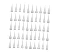 Baoblaze Set di 50 ugelli per calafataggio, strumenti di finitura, riparazioni, forniture leggere, applicatori di ugelli per calafataggio per pareti di, Lunghezza 5 Cm