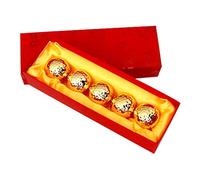 Baoblaze Set di Palline da Golf (5 Modelli) con Custodia in Stile Cinese per Capi/Genitori/Clienti, Un