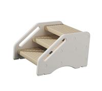 Baoblaze Sgabello per bambini antiscivolo e leggero, con maniglia, ideale per l'addestramento all'uso del vasino, per i denti e usare il WC.