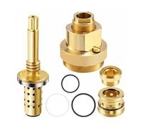 Baoblaze Shower Valve Replacement Set Sostituzione Rubinetto Doccia Kit Riparazione Valvola Cartuccia Anelli di Tenuta Ottone Robusto Scorrimento Acqua