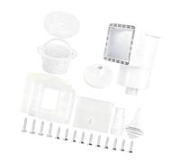 Baoblaze Skimmer per Piscina Fuori Terra, Set Professionale per la Pulizia della Piscina con Kit di Accessori