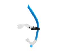 Baoblaze Snorkel per Immersioni, boccaglio con Parte Superiore asciutta, boccaglio Frontale per Nuoto, Tubo di respirazione, Tubo Flessibile per Allenamento, Azzurro