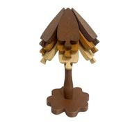 Baoblaze Sottopentola in Legno per Piatti Caldi, Set di Sottobicchieri Ad Albero, Regalo Creativo, Salvaspazio, Decorazione per La Casa, Tovaglietta per Teiera, 3 Fogli