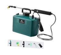Baoblaze Spruzzatore Elettrico per Piante da 9 Litri, con Ricarica USB, per Auto, per la Pulizia della casa, Leggero, con Bacchetta Estensibile, Interruttore Verde a 2 velocità