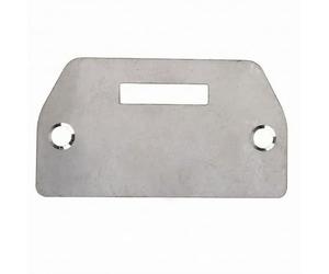 Baoblaze Staffa di Fissaggio per Il Cuscino del Sedile del Carrello da Golf in Metallo Resistente con Due Circolari E Una Fessura Oblunga per Il Supporto del