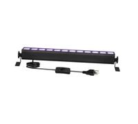 Baoblaze Striscia di luce nera a LED 395nm portatile 36W Luce di inondazione di Halloween Luce di inondazione per club, compleanno, pittura di per