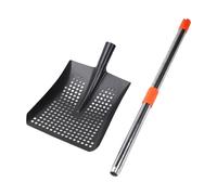 Baoblaze Strumento per la Pulizia delle fognature con setaccio per Sabbia, Portatile, Professionale e Leggero, per Giardinaggio, Paletta per pollaio, per la, 110 Cm