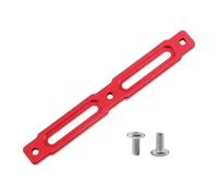 Baoblaze Supporto adattatore per portaborraccia per bicicletta, viti, adattatore per portaborraccia per bicicletta, regolabile per mountain bike e bici da, Rosso 14x1.8cm