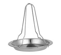 Baoblaze Supporto per arrostire, Supporto Multiuso per lattine di Birra, per da Barbecue, per Picnic, grigliate all'aperto, casa