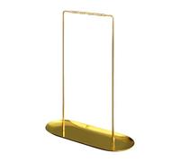 Baoblaze Supporto per Pennelli Calligrafghy, Porta Campanello Cinese, Organizer per Collane E Decorazioni, Gold a
