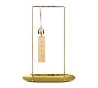 Baoblaze Supporto per Pennelli Calligrafghy, Porta Campanello Cinese, Organizer per Collane E Decorazioni, Gold B
