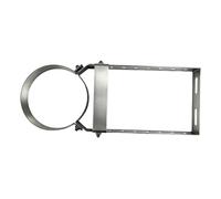 Baoblaze Supporto per tubo, morsetto per canna fumaria, gancio per tubi stufa, robusto supporto per tubo, resistente al calore, Diametro 15 Cm