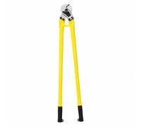 Baoblaze Tagliacavi con Testa in Acciaio Tenore di Carbonio Antiscivolo Tronchese Manuale con Mascella Curva Ergonomico Tagliacavi a Manico Lungo