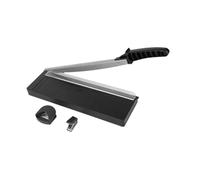 Baoblaze Taglierina per foto efficiente con perforatrice per angoli arrotondati e macchina perforatrice per piccole imprese, scuole, aule di artigianato, Nero