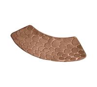 Baoblaze Tappetino Da Doccia Curvo, Tappeto Da Pavimento, Comodo Tappetino Da Vasca, Assorbente, Soggiorno, Antiscivolo, Tappetino a Ventaglio, Tappetino Da Va, CaffÈ