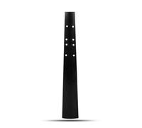 Baoblaze Tastiera per Violino Tastiera Violino Manico Accessorio Ricambio con Bianchi in Ebano Compatto Antiusura Superficie Levigata Profilo Affusolato Adatta, 1-2