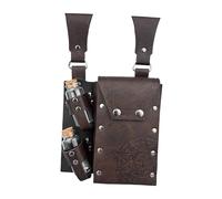 Baoblaze Tasto della cintura medievale, borsa per la vita di moda per il festival del festival di gioco di ruolo