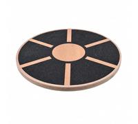 Baoblaze Tavola di Equilibrio in Legno Rotonda Pedana di Equilibrio con Supporto Centrale Multifunzionale Tavola Oscillante in Legno Multistrato