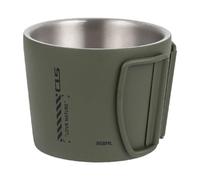 Baoblaze Tazza da Campeggio Tazza da Campeggio Pesca Escursionismo Caccia all'aperto da caffè in Metallo isolata, Verde