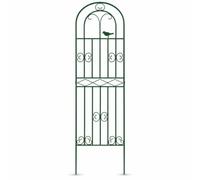 Baoblaze Telaio da Esterno Giardino Griglia Rampicanti Pannello Decorativo in Ferro Supporto Durevole per Allenare Rose Clematidi Edera E Favorire, Verde, 50 * 120 cm
