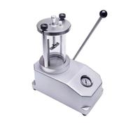 Baoblaze Tester di Pressione Orologi Macchina Test Impermeabilità Dispositivo Controllo Tenuta Camera Trasparente Manometro Frontale Leva Manuale Base in