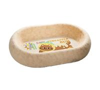 Baoblaze Tiragraffi per Gatti, tiragraffi Ovale, Accessori per Animali Domestici, Nido per Gattini, bacinella per Gatti da Interno, Materiale in Feltro