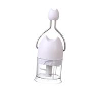 Baoblaze Tritatutto manuale Tritatutto portatile Facile da usare Gadget da cucina Efficiente Facile da pulire veloce Pratico per aglio, Bianco