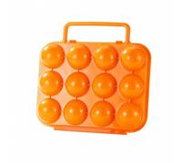 Baoblaze Uova con Maniglia Leggero | Plastica Stampata Resistente, Contenitore per Uova con Coperchio, Antiurto, Campeggio, Picnic, Campeggiatori, Escursionisti