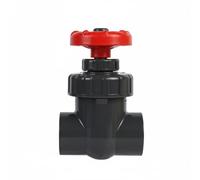 Baoblaze Valvola di Controllo Del Flusso Pvc per Circolazione Acquario Valvola a Saracinesca Valvola di Regolazione Regolatore di Portata UPVC Durevole per Uso, Dark Gray, 32MM