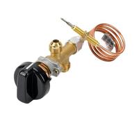 Baoblaze Valvola di Controllo per a Gas con Interruttore a manopola filettata M8, Pezzo di Ricambio per braciere da 60 cm per Esterni, Cucina, Patio,