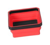 Baoblaze Vassoio portaoggetti pieghevole e attraente, contenitore portautensili in silicone per bulloni e piccole parti metalliche, 1 Pezzo